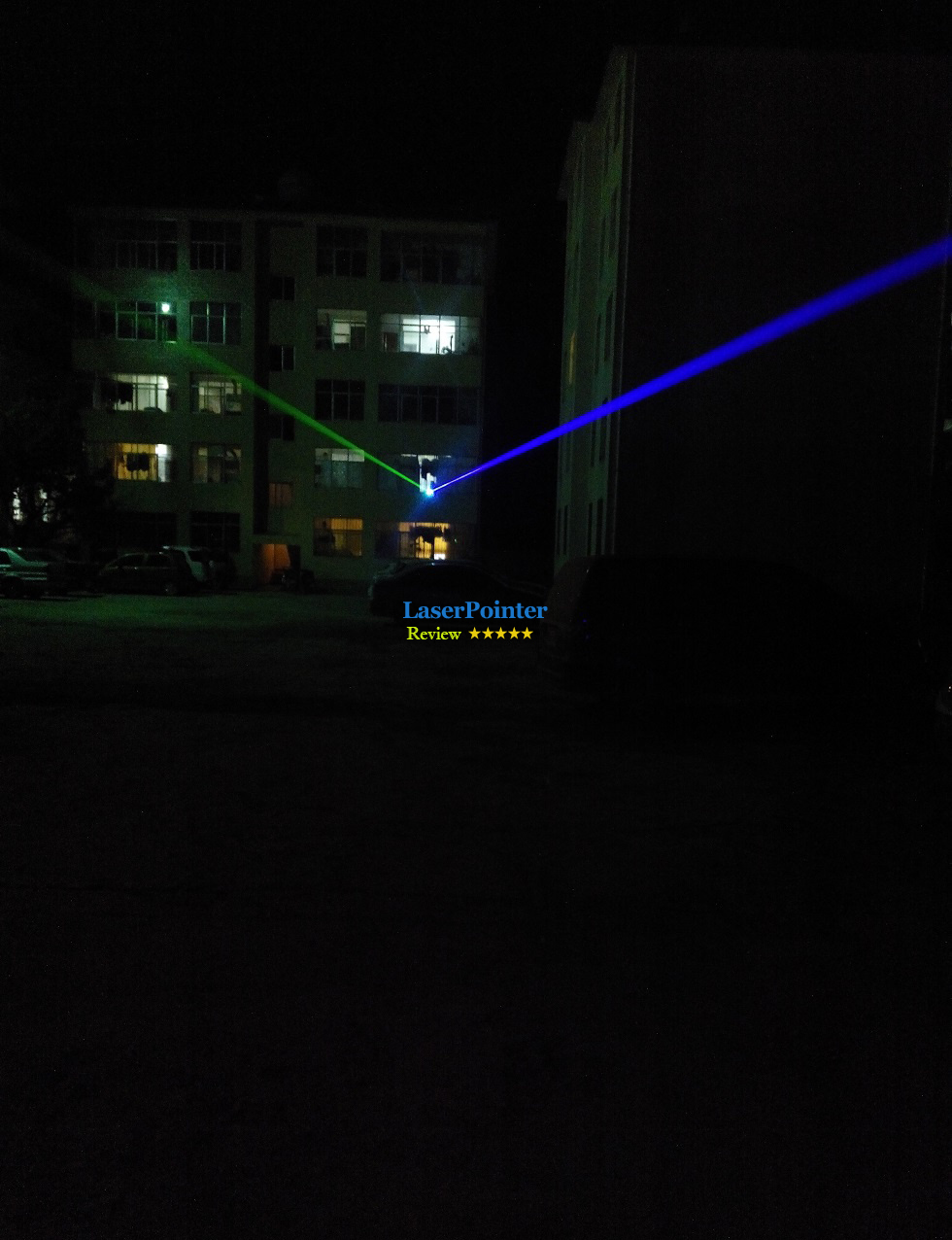 The Beam Of 445nm 2500mW And 532nm 200mW Laser